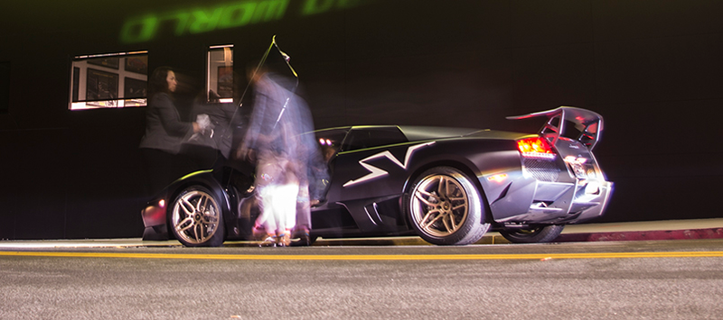 Illustration for article titled Here's What A Beverly Hills Lamborghini Party Looks Like